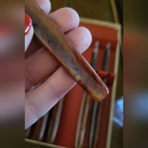 Regent Sheffield Steak Knife Set of 6 Stainless Steel Forever Sharp Original Box - Picture 8 of 8